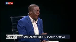 The Modise Network | Civil unrest results in sporadic protests | 14 April 2019