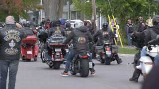 Thousands of motorcyclists attend Port Dover, Ont. for Friday 13th tradition