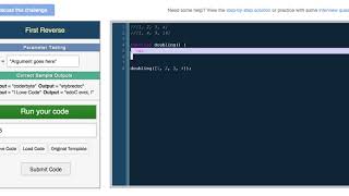 Functions in JavaScript - Coderbyte
