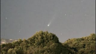 Comet Leonard Timelapse - Silvermine Nature Reserve, Fish Hoek