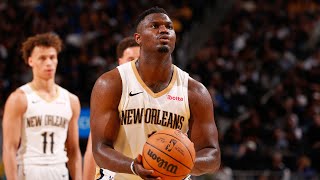 Pelicans Highlights: Zion Williamson with 26 Points vs. Golden State Warriors 4/