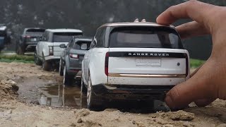 Realistic Land Rover SUVs Collection | Off-roading Range Rover Diecast Model Cars