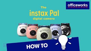 How to Use the FujiFilm INSTAX Pal Digital Camera