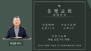 [2025년 1월 28일 수요기도회] “광야의 식탁” (막 6:30-44) 곽성준 목사