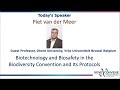 Biotechnology and Biosafety in the Biodiversity Convention and its Protocols