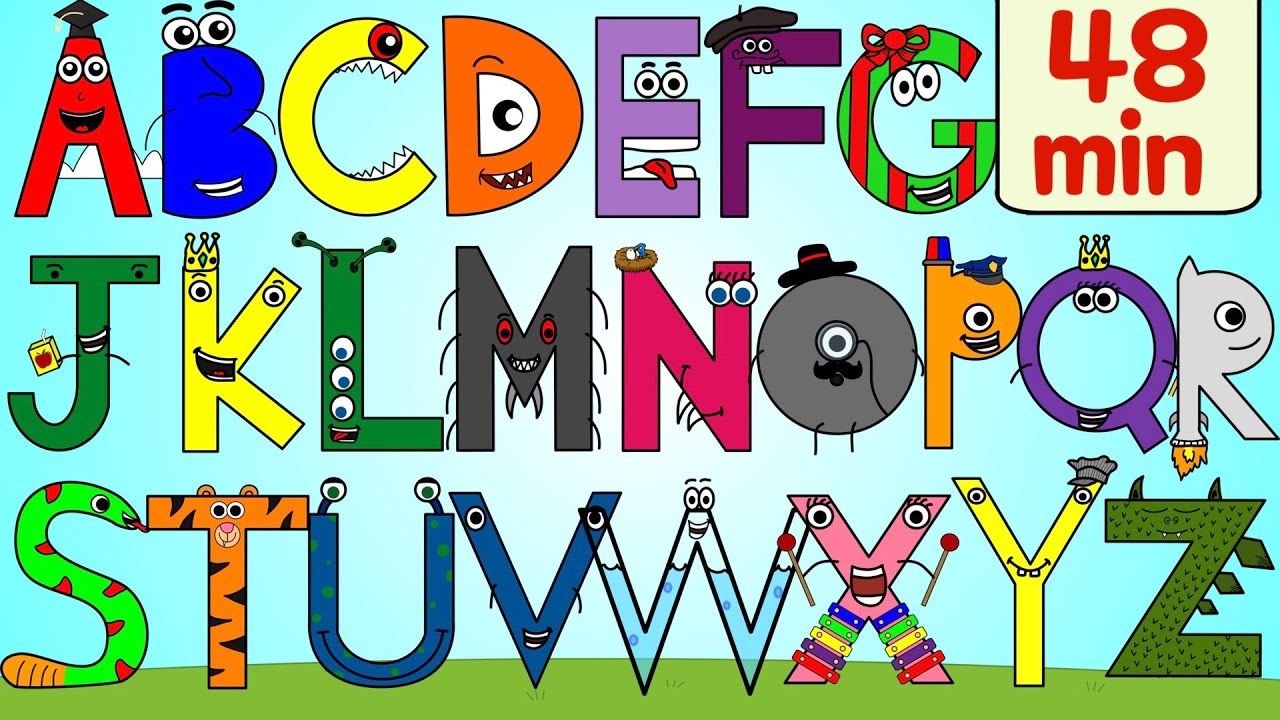 Alphabet Colors + More Kids Songs | English Tree TV - YouTube