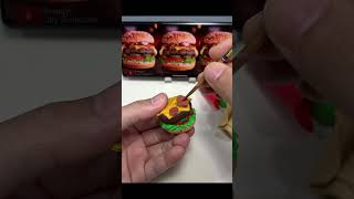 Crafting a Fun Clay Burger – Watch the Tasty Process Unfold!