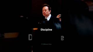 Discipline 🔥💯 By Elon Musk Billionaire Motivation Quotes #dicipline #motivation #billionaire