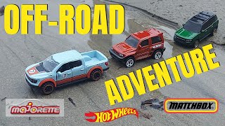 OFF ROAD ADVENTURES IN MINIATURE🔥 | MAJORETTE vs HOT WHEELS vs MATCHBOX