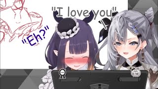 Zeta suddenly confess to Ina【Hololive English Subbed】