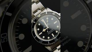 Rolex Submariner Vintage Stainless Steel Mens Watch 5513 l SwissWatchExpo