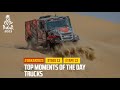 Trucks Top moments - Étape 13 / Stage 13 - #Dakar2023