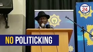 WATCH: Bheki Cele calls for unity following protests in Hermanus