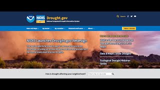 Welcome to the New Drought.Gov!
