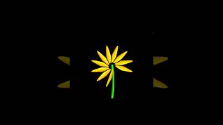 Sunflower Drawing with Python Turtle! 🌻🐢 #python #turtlegraphics #creativecoding #shorts