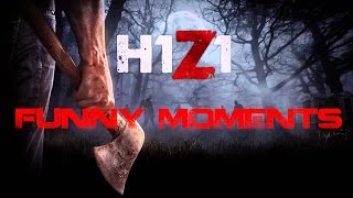 Minecraft!!! - H1Z1 Funny Moments