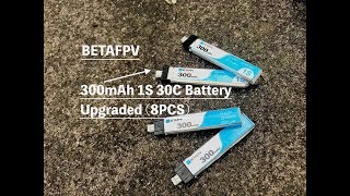 Betafpv New 1s 300mAh Hv battery Review!