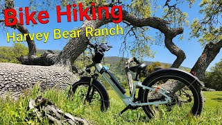 Bike Hiking in Harvey Bear Ranch on Rad Power Bikes RadRover 6 Plus