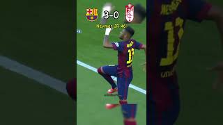 Barcelona vs Granada - Barcelona's tiki taka tactics #messi #neymar #shorts