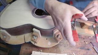 making the classical guitar fingerboard