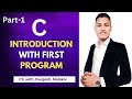 Introduction of C language Part-1💯 C language for beginners #CS_with_Durgesh_Malakar  #youtubevideo