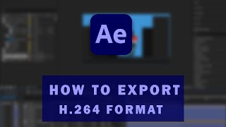 How to export H.264 (mp4) in After Effects CC 2020 | #aftereffects #aftereffectscc