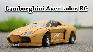 How to make RC Lamborghini at Home / Mr H2 Diy RC Car form Cardboard