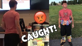 SNEAKING Candy into the MOVIES (CAUGHT!!!)