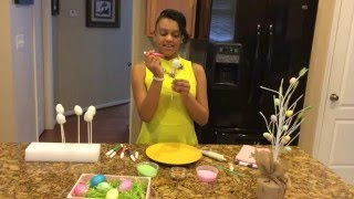 Bake Like A Diva: Easter Egg Cake Pops
