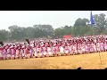 आदिवासी करमा नृत्य karma dance loyola ground kunkuri jashpur chhattisgarh