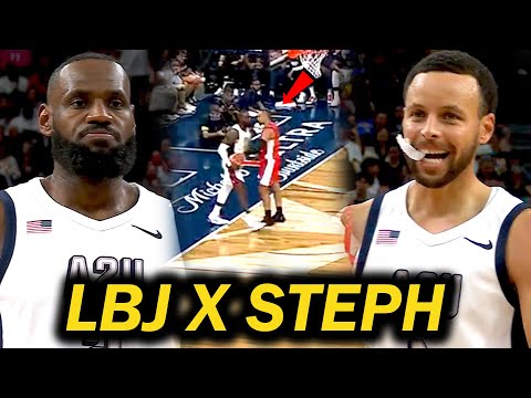 Mali ng INANGASAN si Brooks, hype na hype si Curry ka teammate si LeBron! USA vs CANADA