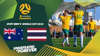 Match Highlights | CommBank Pararoos v Thailand | Group C | IFCPF World Cup 2024