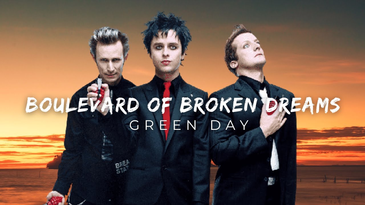 Green Day Boulevard Of Broken Dreams Lyrics - YouTube