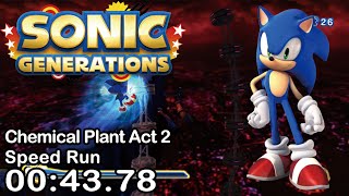 sonic generations speed run sonic generations speed run