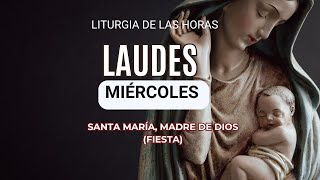 Oración de la mañana (Laudes), MIÉRCOLES 01 ENERO 2025 | SANTA MARÍA, MADRE DE DIOS, FIESTA