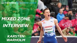 Karsten Warholm: "I'm going to give it my all no matter what"  - Wanda Diamond League