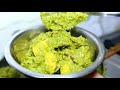 hyderabadi green chicken in telugu గ్రీన్ చికెన్ ఒక్కసారి అయినా ఇలా చేస్కుని తినండి green chicken