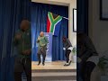 Gayton McKenzie, South Africa's Minister of Sports, Arts and Culture showing off his dance moves! 🔥