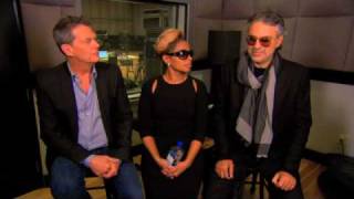 52nd Grammy Awards - Mary J. Blige and Andrea Bocelli