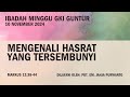 Kebaktian Hybrid GKI Guntur, Minggu - 10 November  2024 // Pdt. Em  Jahja Purwanto