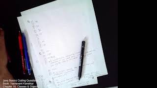 Day 7 | Java OOP Coding | Chapter 10| Classes & Objects | Exercise Problems