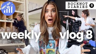 VLOG 8 - My First Ever SAMPLE SALE!  Plus a Fancy GALA 💃🏻