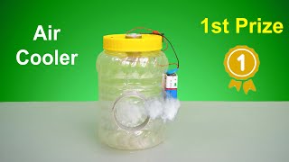 How to Make Air Cooler at Home | Science Fair Projects | Inspire Award Project