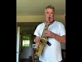 10mfan $249 octagon chamber fireball alto sax mouthpiece—paul hannah playing over “indiana”