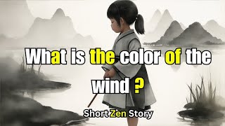 What is the color of the wind? | A famous zen koan , zen story