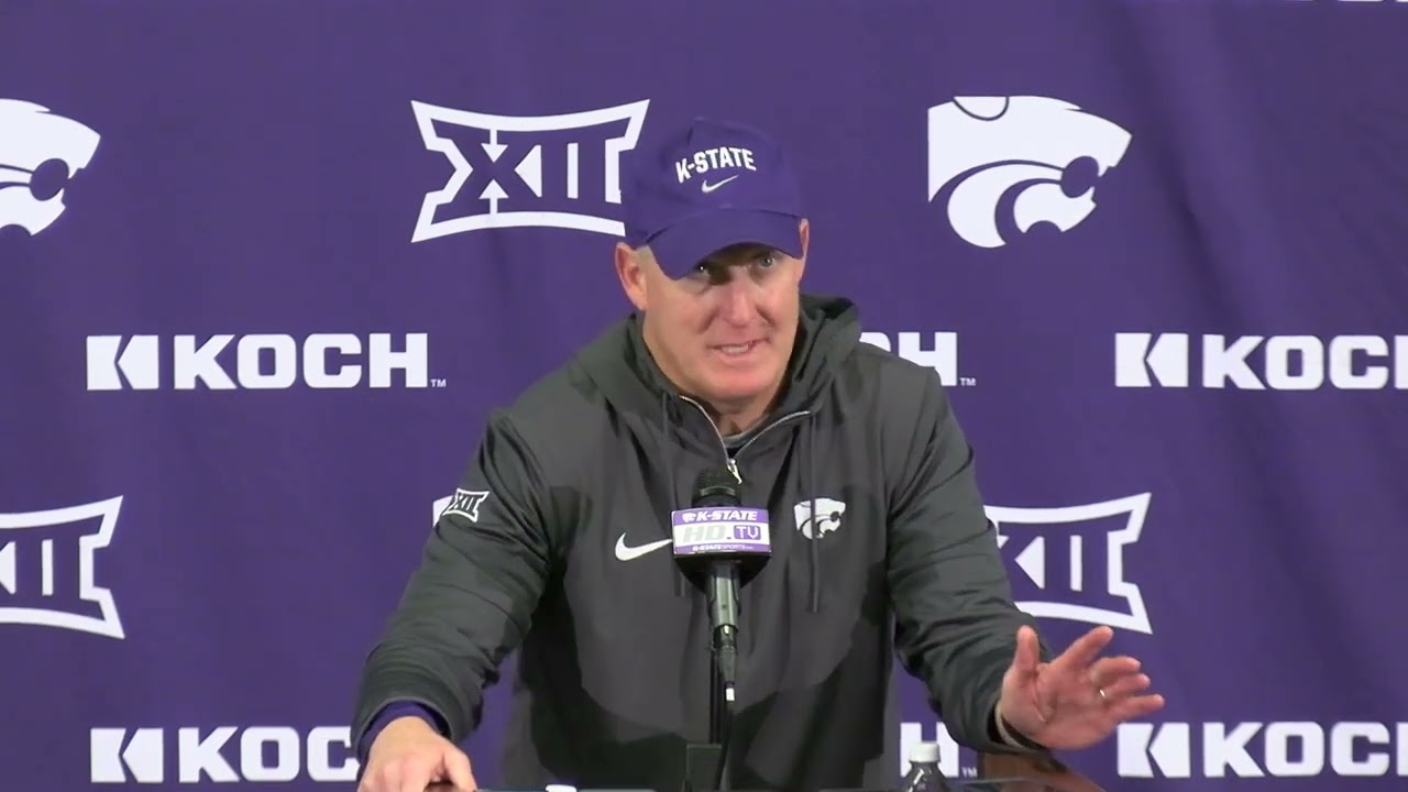 Kansas State HC Chris Klieman Postgame Press Conference Vs Houston ...