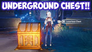 "UNDERGROUND" Hidden Luxurious Chest | Enkanomiya Labyrinth Puzzle Genshin Impact