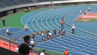 20160507 東京選手権 男子100m 準決勝1組