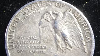 1925 Silver commerative half dollar. 90% silver.