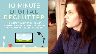 Tips for digital decluttering: Minimalist computer and smart phone ideas